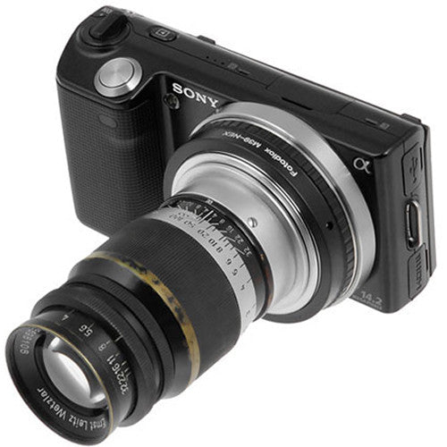 FotodioX Mount Adapter for M39/L39-Mount Lens to Sony E-Mount Camera