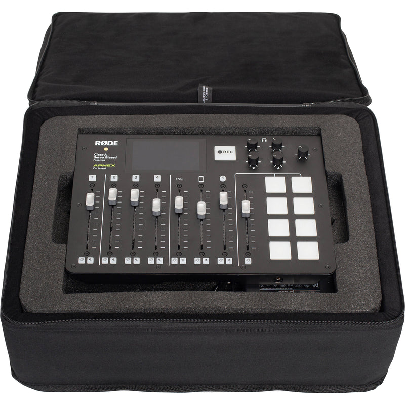 Gator Cases Lightweight Case for Rodecaster Pro and Two Mics