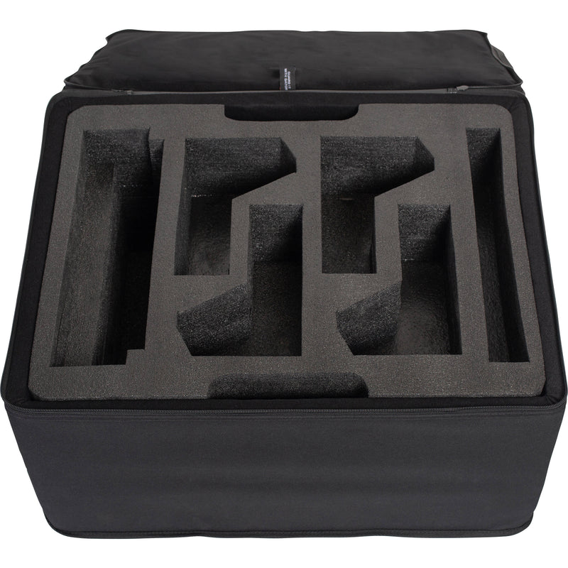 Gator Cases Lightweight Case for Rodecaster Pro, Four Headphones, and Four Mics