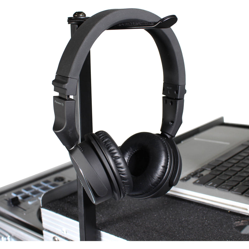 ProX Headphone Pole Stand for DJ Flight Cases