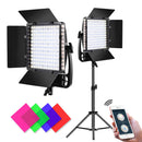 GVM LT-50S Bi-Color LED Video 2-Light Kit