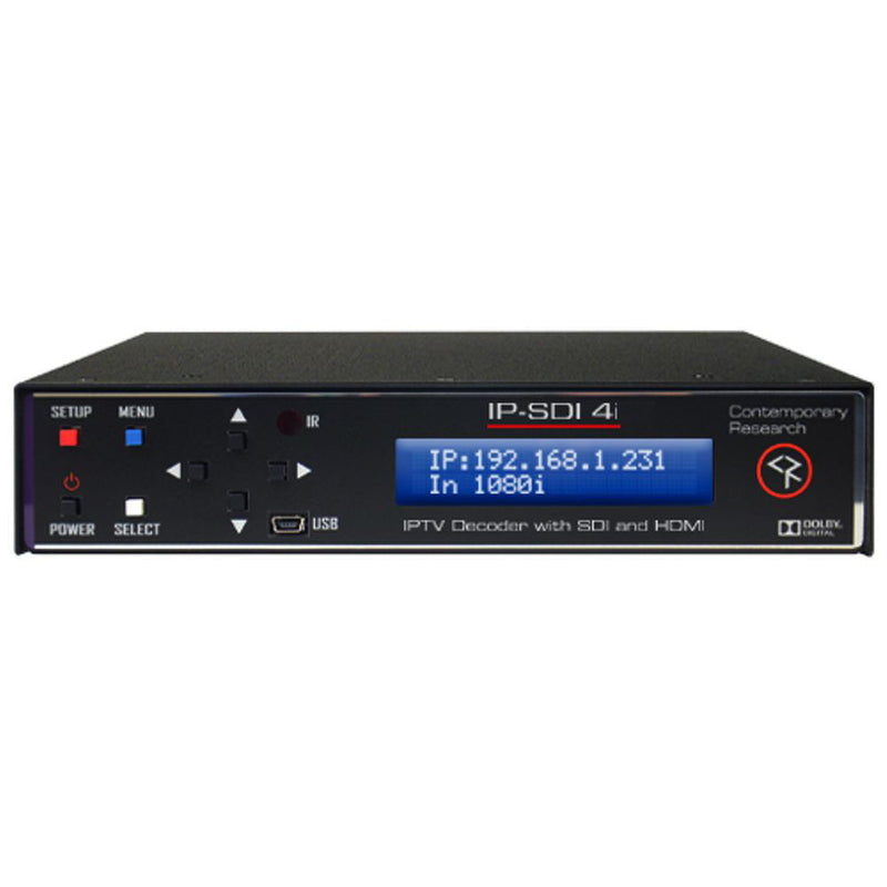 Contemporary Research IP-SDI 4i IPTV Decoder