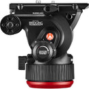 Manfrotto 504X Fluid Video Head with 536 Carbon Fiber Tripod