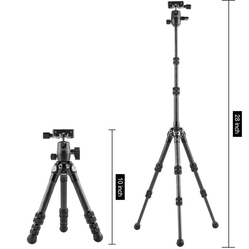 GVM Tabletop Mini Tripod Carbon Fiber JJ-G265