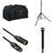 Gator Cases GPA-TOTE12 12" Speaker Tote Kit with Stand, Cable, and Fastener Straps