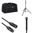 Gator Cases GPA-TOTE10 10" Speaker Tote Kit with Stand, Cable, and Fastener Straps