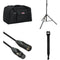 Gator Cases GPA-TOTE8 8" Speaker Tote Kit with Stand, Cable, and Fastener Straps