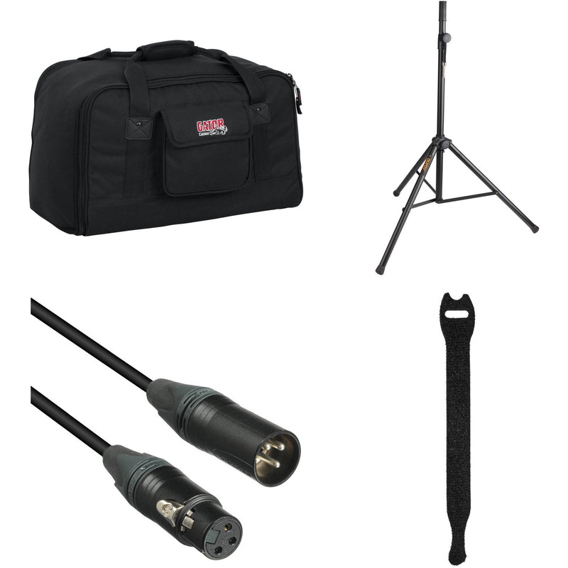 Gator Cases GPA-TOTE10 10" Speaker Tote Kit with Stand, Cable, and Fastener Straps