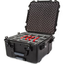 Nanuk 968 Hard Wheeled Case with Divider Set (Black)