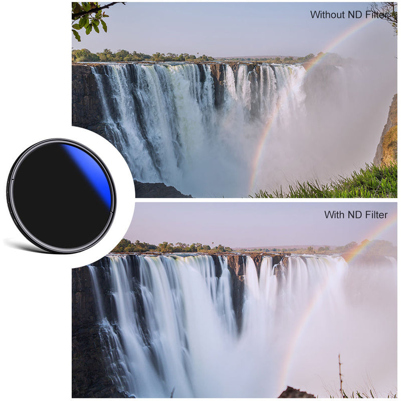 K&F Concept ND2-ND400 Blue Multi-Coated Variable ND Filter (40.5mm)