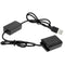 GyroVu USB to Sony NP-FW50 Dummy Battery Intelligent Cable with 3.1A Power Supply (40")