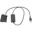 GyroVu USB to Nikon EN-EL14 Dummy Battery Intelligent Cable (40")