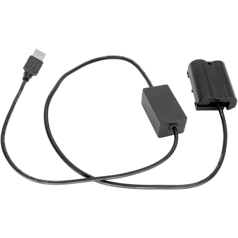 GyroVu USB to Nikon EN-EL15 Dummy Battery Intelligent Cable&nbsp;with 3.1A Power Supply (40")