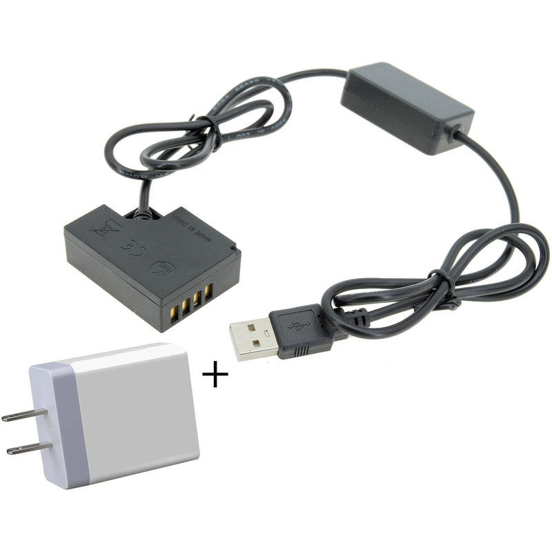 GyroVu USB to FUJIFILM NP-W126 Dummy Battery Intelligent Cable (40&quot;)