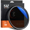 K&F Concept Classic Series Slim Multicoated Circular Polarizer Filter (37mm)