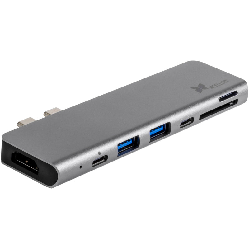 Xcellon Portside Dock for MacBook Pro & Air (Silver)