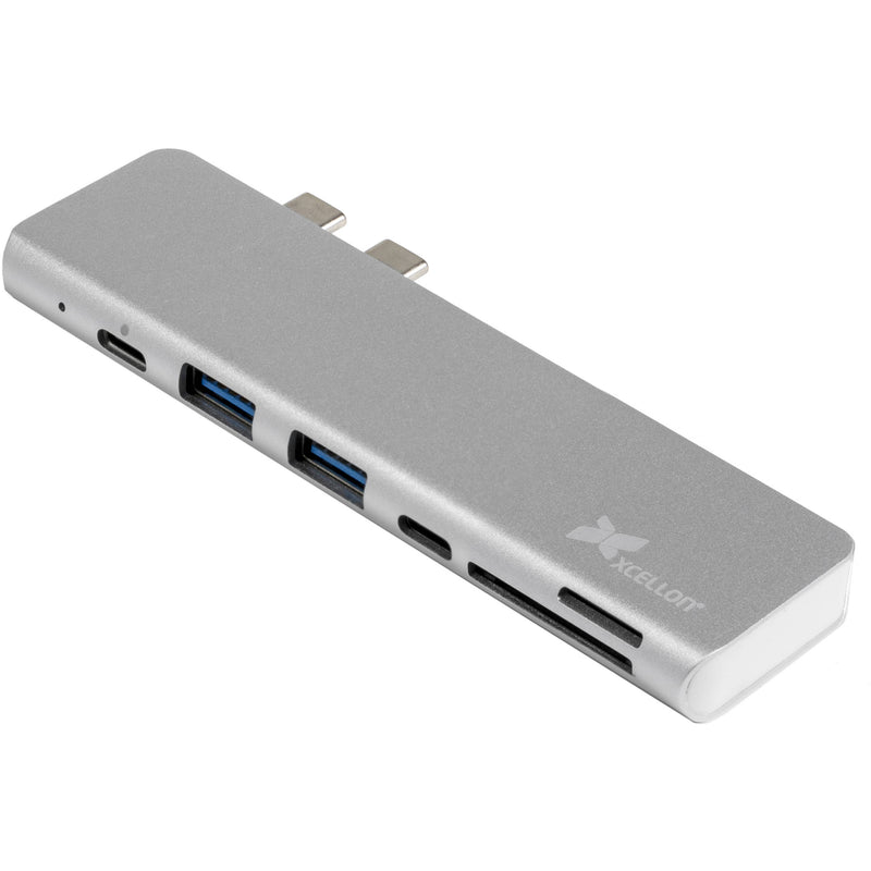 Xcellon Portside Dock for MacBook Pro & Air (Silver)