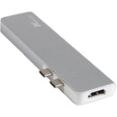 Xcellon Portside Dock for MacBook Pro & Air (Silver)