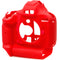 easyCover Silicone Protection Cover for Canon 90D (Red)