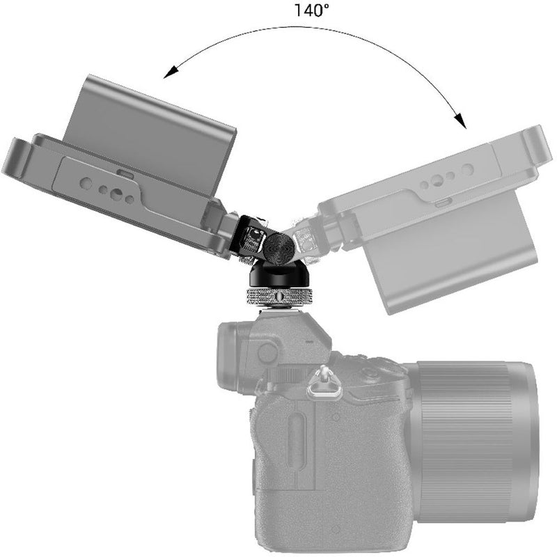 SmallRig Swivel and Tilt Monitor Mount with Shoe Adapter