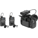 BOYA BY-WM4 PRO-K2 Two-Person Digital Camera-Mount Wireless Omni Lavalier Microphone System (2.4 GHz)