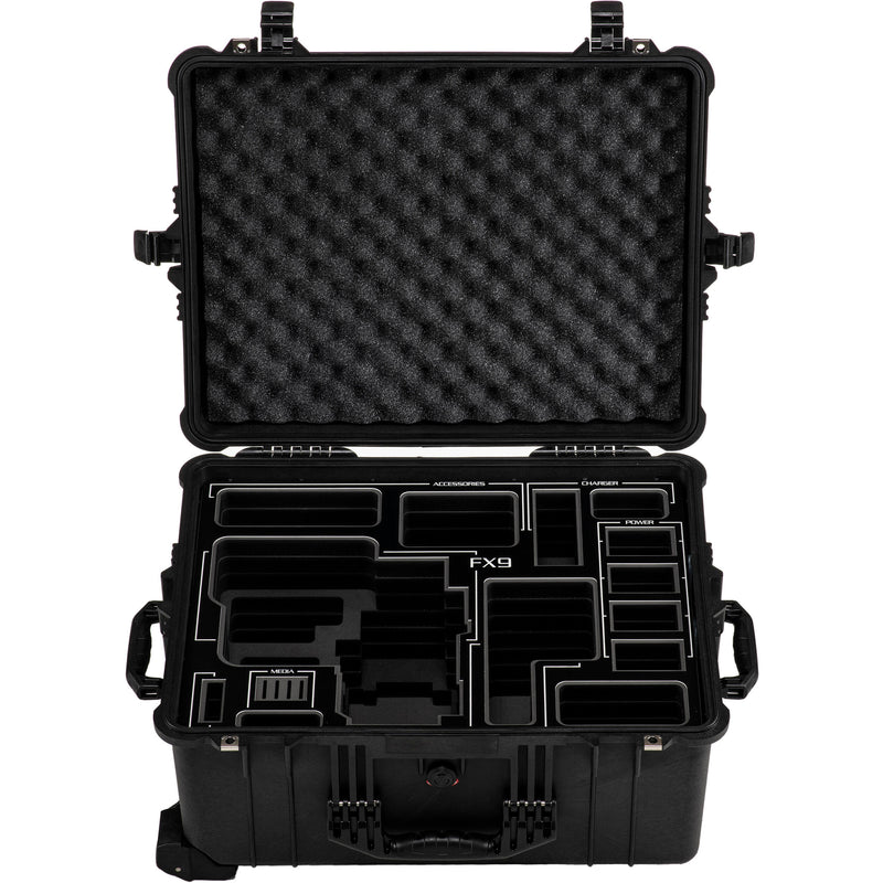 Jason Cases Sony FX9 Case with Black Overlay