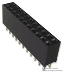 MULTICOMP 2200SB-20G-A1 Board-To-Board Connector, Vertical, 1.27 mm, 20 Contacts, Plug, 220SB Series, Through Hole, 2 Rows