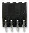 MULTICOMP 2214BR-10G Board-To-Board Connector, Right Angle, 2214BR Series, 10 Contacts, Receptacle, 2.54 mm