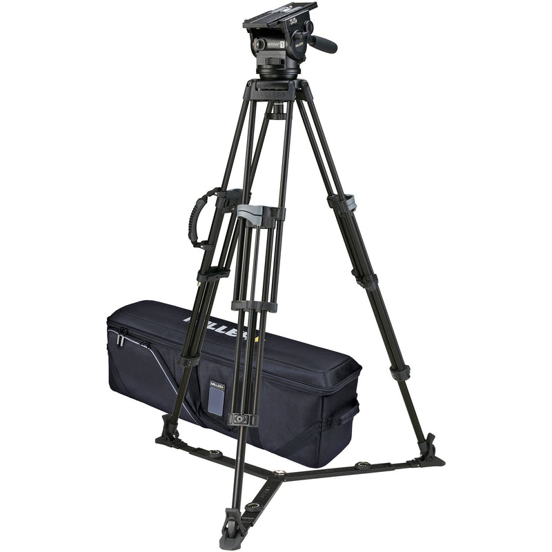 Miller Arrowx 1 Sprinter II 2-Stage Aluminum Alloy Tripod System with Mid-Level Spreader