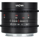 Venus Optics Laowa 9mm T2.9 Zero-D Cine Lens (Sony E Mount, Feet)