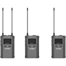 Synco WMic-T3 2-Person Camera-Mount Wireless Lavalier Microphone System (UHF: 512 to 589 MHz)