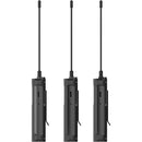 Synco WMic-T3 2-Person Camera-Mount Wireless Lavalier Microphone System (UHF: 512 to 589 MHz)