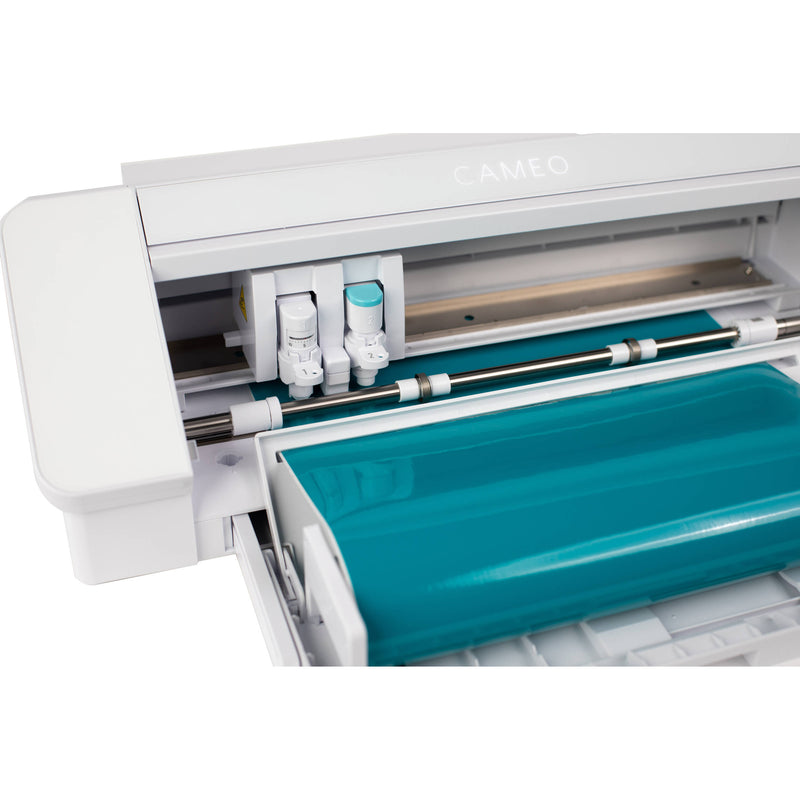 Silhouette Cameo 4 Desktop Cutting Machine (12", White)