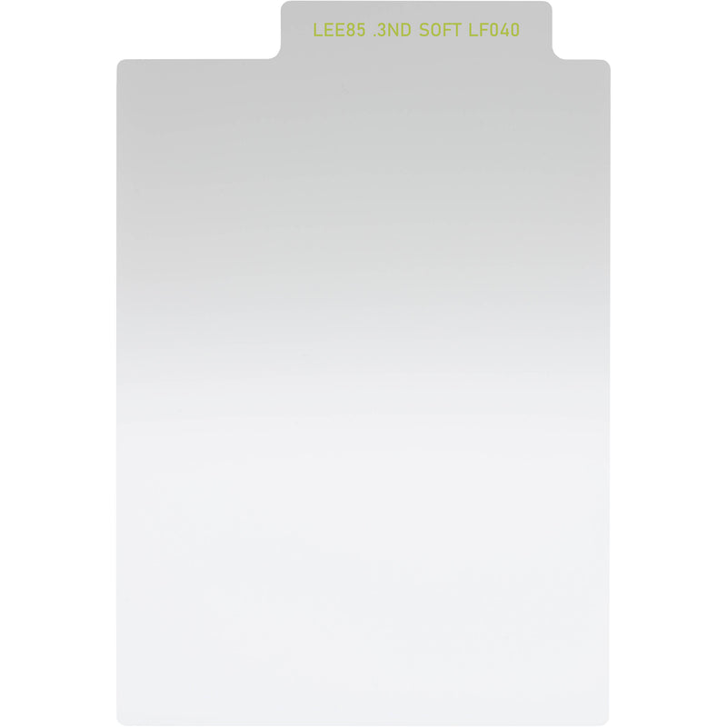 LEE Filters LEE85 85 x 115mm Soft Graduated Neutral Density 0.3 Filter