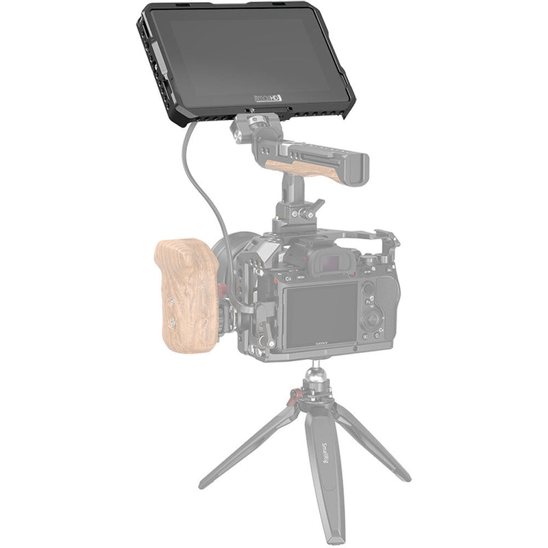 SmallRig Monitor Cage with Sun Hood for SmallHD 702 Touch