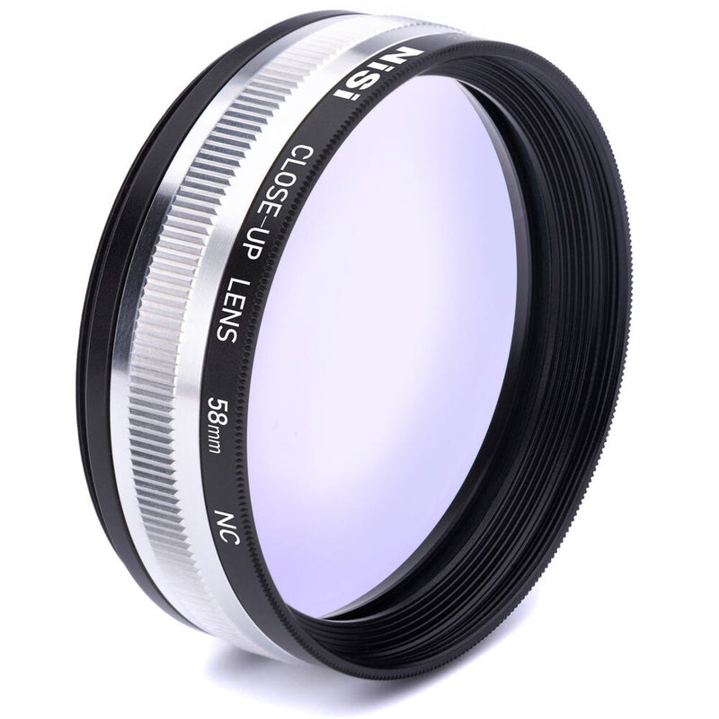 NiSi 58mm Close-Up NC Lens Kit with 49 and 52mm Step-Up Rings