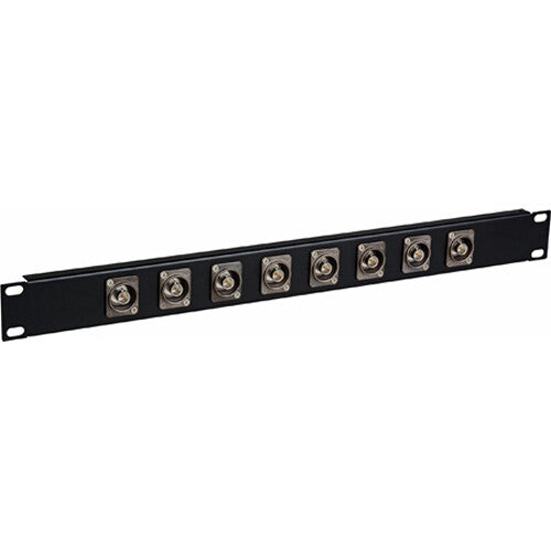 TecNec My Custom Shop 8-Point 12G-SDI Feed-Through BNC Patch Panel (1-RU)