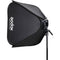 Godox S2 Speedlite Bracket with Softbox, Grid & Carrying Bag Kit (23.6 x 23.6")