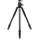 Robus RC-8880 Vantage Series 5 Carbon Fiber Tripod and Oben GH-30 Gimbal Head Kit