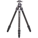 Benro Tortoise Columnless Carbon Fiber Three Series Tripod with GX35 Ball Head