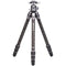 Benro Tortoise Columnless Carbon Fiber Three Series Tripod with GX35 Ball Head