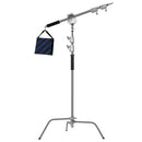 GVM C360 Turtle Base C-Stand and Cross Arm Boom Kit (10.5')