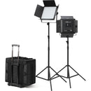 Godox LED1000Bi II Bi-Color LED 2-Light Kit with Stands