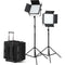 Godox LED1000Bi II Bi-Color LED 2-Light Kit with Stands