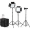 Godox LED1000Bi II / S30 LED 3-Light Kit with Stands