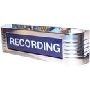 On Air Retro 12V "RECORDING" LED (Blue Lens)