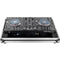 Odyssey Innovative Designs Flight Zone Case for Denon Prime 2 DJ Controller System (Silver on Black)