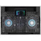 Odyssey Innovative Designs Flight Zone Case for Denon Prime 2 DJ Controller System (Silver on Black)