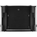 Odyssey Innovative Designs Flight Zone Glide Style Flight Case for Denon Prime 2 Controller System (Silver on Black)