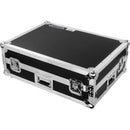 Odyssey Innovative Designs Flight Zone Glide Style Flight Case for Denon Prime 2 Controller System (Silver on Black)